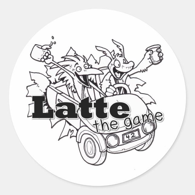 Adesivo Latte (Frente)