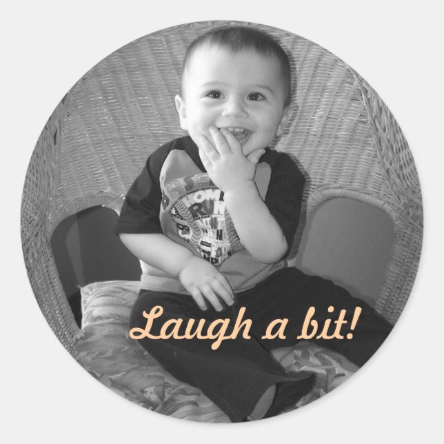 Adesivo Laugh Sticker (Frente)