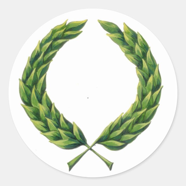 Adesivo Laurel Wreath Stickers (Frente)