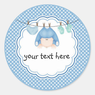 Adesivo Lavagem personalizada de Sticker/Baby Boy