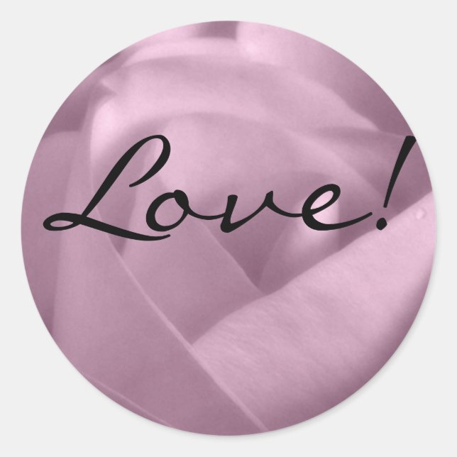 Adesivo Lavanda, Amor! (Frente)