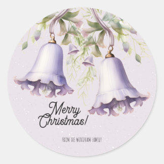 Adesivo Lavanda Aquarela de Natal