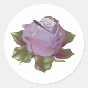 Adesivo Lavanda com Folhas