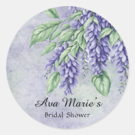 Adesivo Lavanda Flores de Wisteria Chá de panela de Mármor