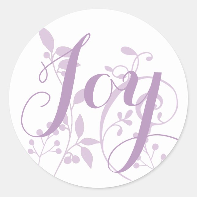 Adesivo Lavanda Joy Stickers (Frente)