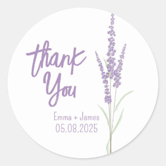 Adesivo Lavanda Obrigado Sticker