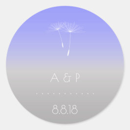 Adesivo Lavanda Purple Cinza Pastel Ombre Dandelion