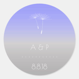 Adesivo Lavanda Purple Cinza Pastel Ombre Dandelion