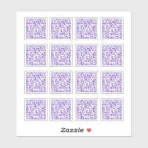 Adesivo Lavanda QR Código Laser Corte Vinil