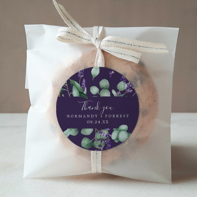 Adesivo Lavanda russa | Roxo Agradeço A Vinheta (Criador carregado)