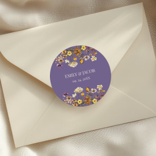 Adesivo Lavanda Wildflower Boho Wedding