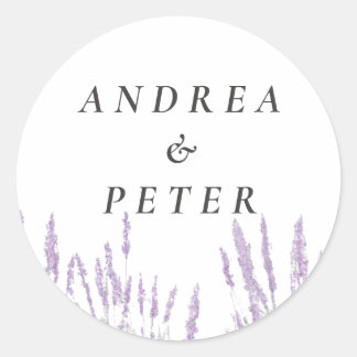 Adesivo Lavandas de Casamento
