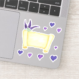 Adesivo Lave delicada Mínima da Proveniência de Aquarela C