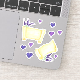 Adesivo Lave delicada Mínima da Proveniência de Aquarela C