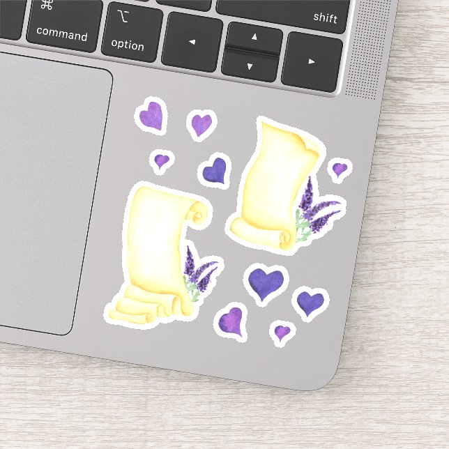 Adesivo Lave delicada Mínima da Proveniência de Aquarela C (Detalhe)