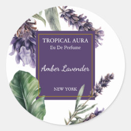 Adesivo Lavender Perfume Label