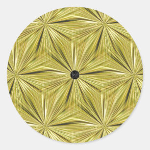 Adesivo Lavishly On Dourado Diamond Cut Seal