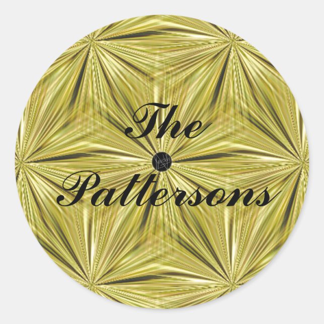 Adesivo LavishlyOn Customizable Diamond Cut Seal (Frente)