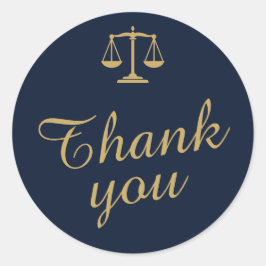 Adesivo Law Graduate Scales of Justice Envelope Seals