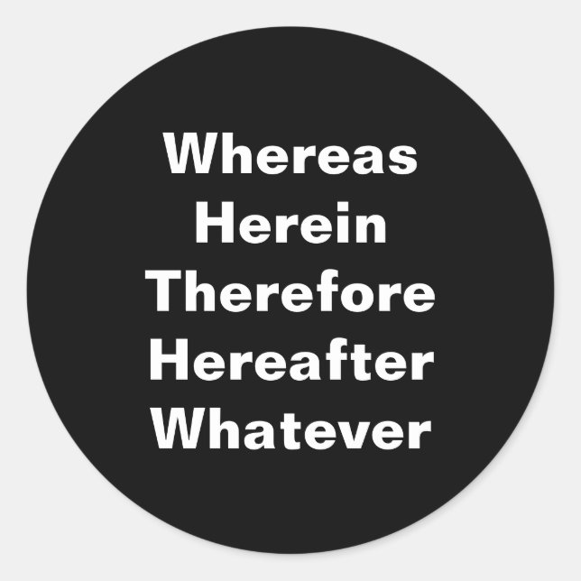 Adesivo Lawyer Stickers: Enquanto... (Frente)