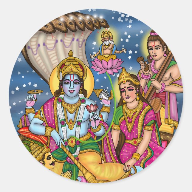 Adesivo Laxmi Narayana (Frente)