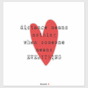 Adesivo LDR (Long Distance Relationship LDR)