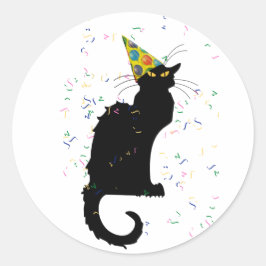 Adesivo Le Chat Party Hat & Confetti