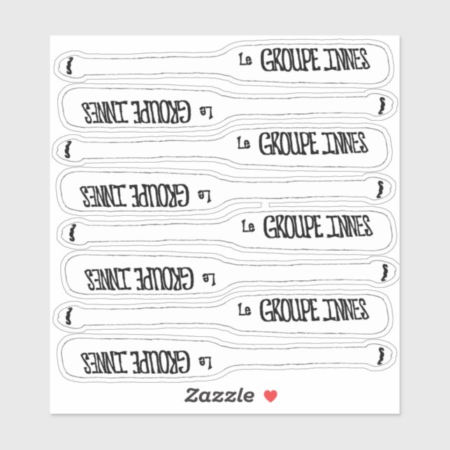 Adesivo Le Groupe Innes vinyl sticker (Folha)