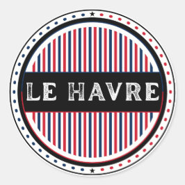 Adesivo Le Havre City Pride Emblem – French Identity