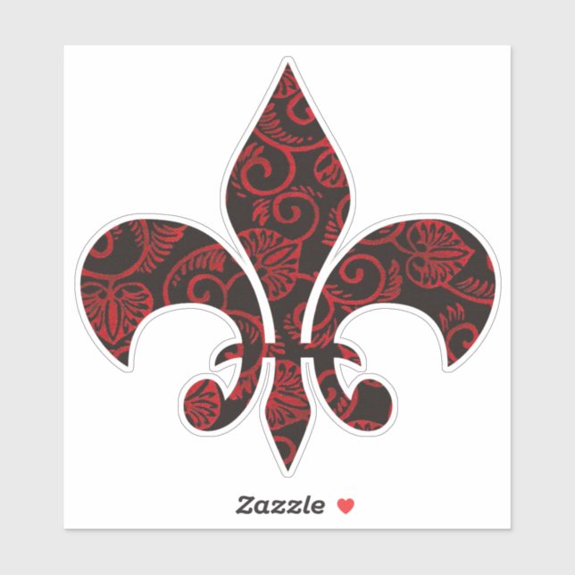 Adesivo Le Jardin Fleur De Lis Sticker (Folha)