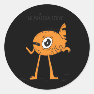 Adesivo Le Poisson Steve Cute & Funny