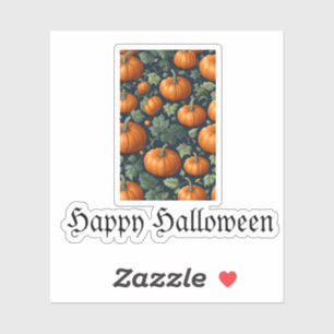 Adesivo Leafy Pumpkin Patch