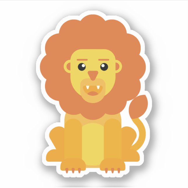 Adesivo Leão (Frente)