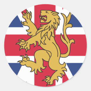 Adesivo Leão BRITÂNICO da bandeira