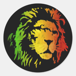 Adesivo Leão do leão da reggae de Zion Judah