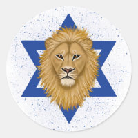 Leão Moderno de Judah. Estrela de Davi