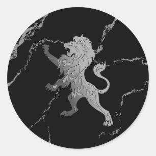 Adesivo Leão Real Silver