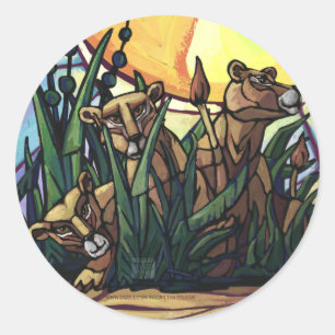 Adesivo Leão Rei e Cubs