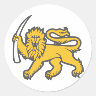 Adesivo Leão rodesiano