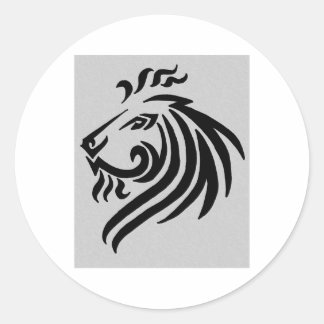 ADESIVO LEÃO TRIBAL