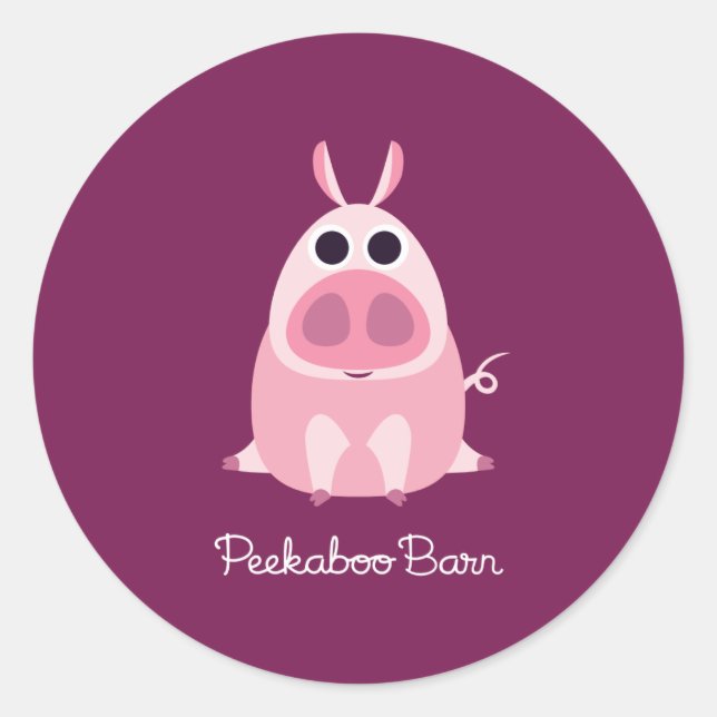 Adesivo Leary, o Porco (Frente)