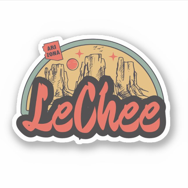 Adesivo LeChee, Arizona Sticker (Frente)