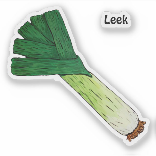 Adesivo Leek (Frente)