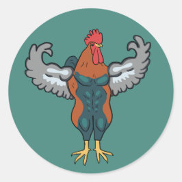 Adesivo Leg Day are for Chickens