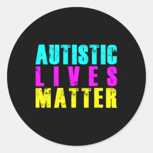 Adesivo Legal Autismo Vive Presente de Consciência do Auti