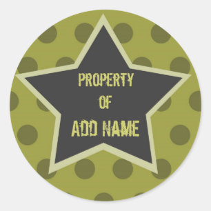 Adesivo Legal Boy "Property of" Camp Sticker