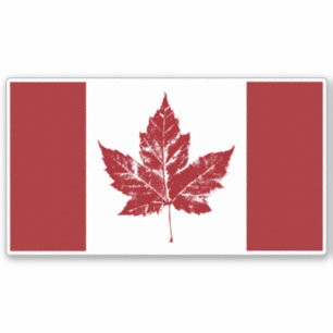 Adesivo Legal Canadá Flag Stickers Retro Canadian Souvenir