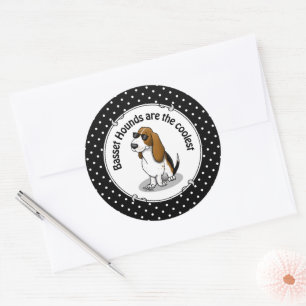 Adesivo Legal cão de caça e óculos de sol (tricolor 1)