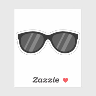 Adesivo Legal Cartoon Óculos de sol