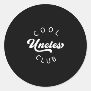 Adesivo Legal Clube de Tios Melhor Tio Nunca Engraçado Bol